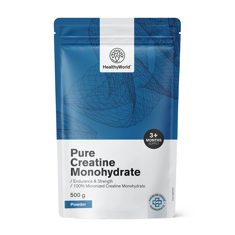 Pure Creatina monoidrato in polvere