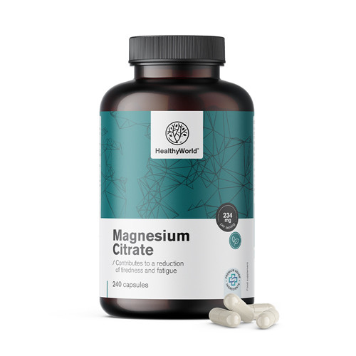 Magnesio citrato in capsule