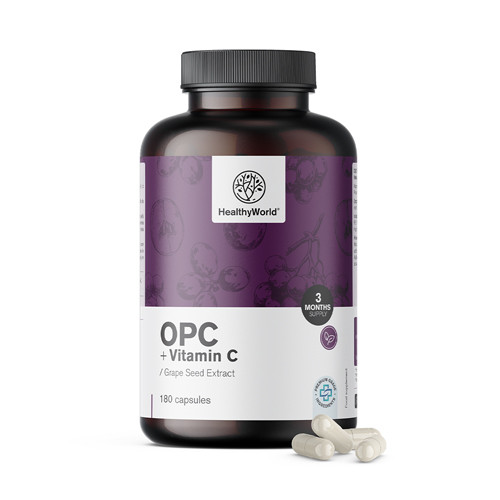 OPC + vitamina C in capsule