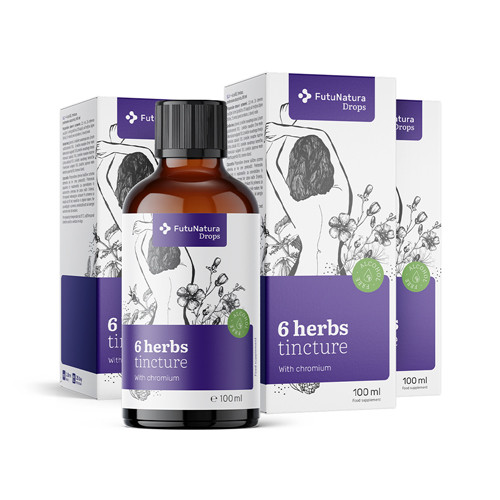 3x 6 erbe – tintura, totale 300 ml
