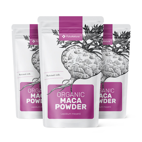 3x BIO Maca in polvere, totale 1500 g