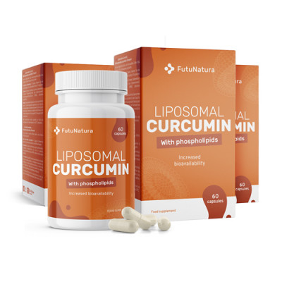 Curcumina liposomiale in capsule