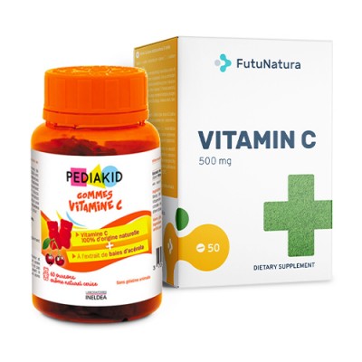Vitamina C per bambini e adulti