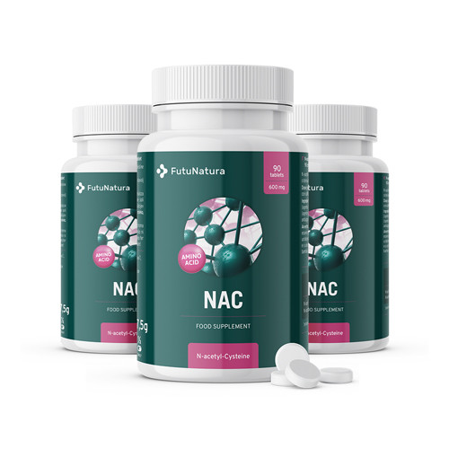 3x NAC 600 mg, totale 270 compresse