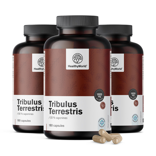 3x Tribolo comune 1920 mg, totale 540 capsule
