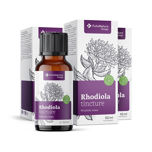 3x Rodiola – tintura, totale 150 ml