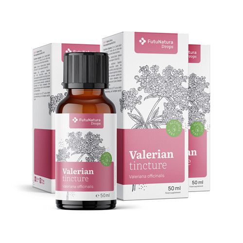 3x Valeriana – tintura, totale 150 ml