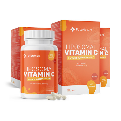 Vitamina C liposomiale con rosa canina
