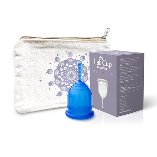 Coppetta mestruale LaliCup S - blu