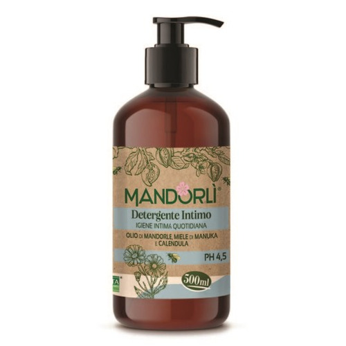 Sapone intimo con olio di mandorle e manuka, 500 ml