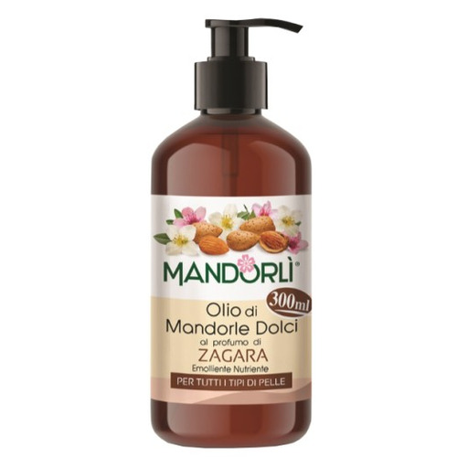 Olio di mandorle – con fiori d'arancio, 300 ml