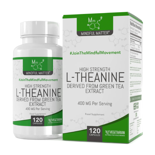 L-teanina 400 mg, 120 capsule
