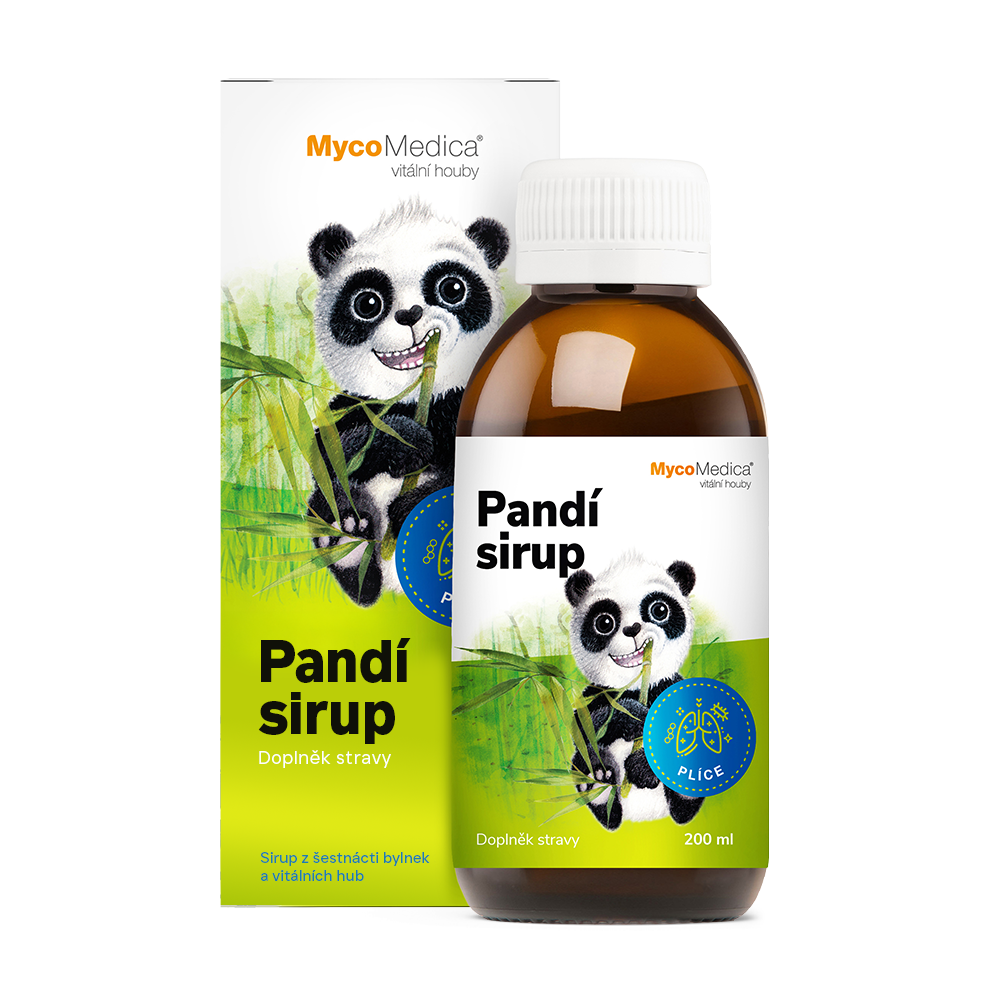 Integratore alimentare liquido per bambini Panda - sistema respiratorio