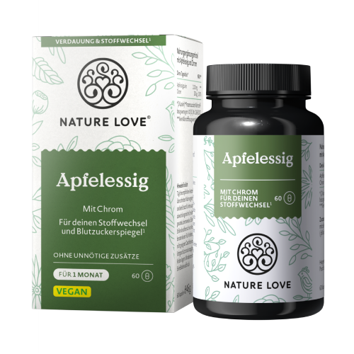 Aceto di mele 1300 mg, 60 capsule