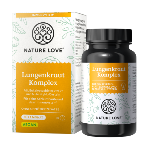 Complesso vegano con polmonaria, 60 capsule