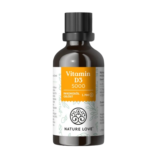 Gocce di vitamina D3.
