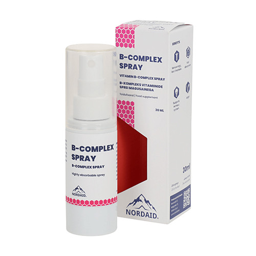 Complesso di vitamina B in spray, 30 ml