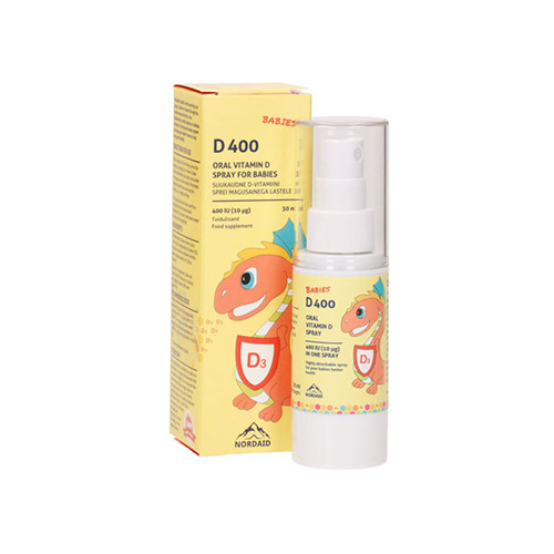 Vitamina D3 per neonati, 400 u.i. - spray