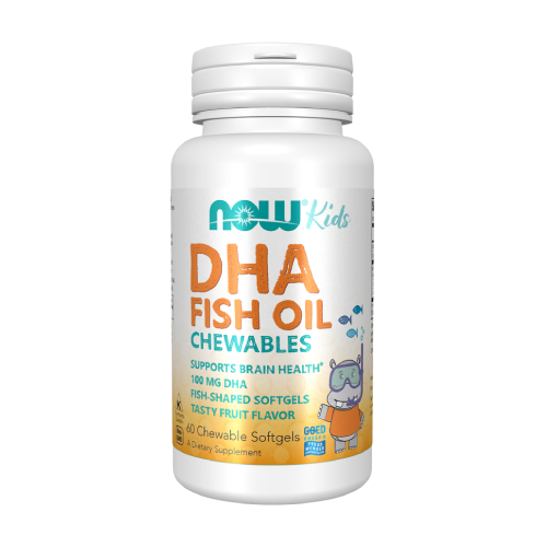 Omega-3 con DHA per bambini, 60 capsule molli masticabili