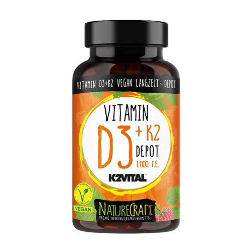 Vitamina D3 e K2 vegane