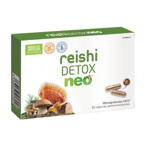 Reishi Detox Neo – complesso con cardo mariano, 30 capsule
