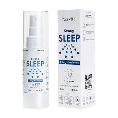 Strong Sleep - spray vegano con melatonina, 30 ml