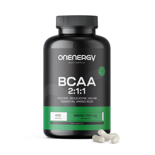 BCAA 2:1:1 Mega 700 mg, 400 capsule