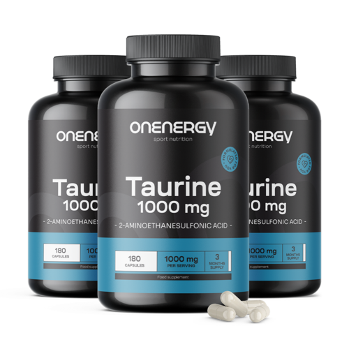 3x Taurina 1000 mg, totale 540 capsule