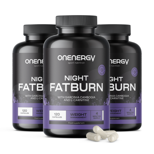 3x Night FatBurn, totale 360 capsule