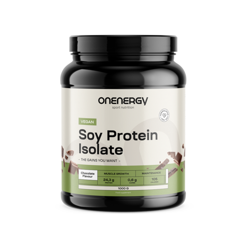 Isolato vegano di proteine di soia – cioccolato, 1000 g