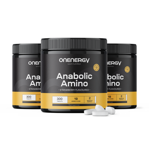 3x Anabolic Amino – Complesso di amminoacidi anabolici, totale 900 compresse