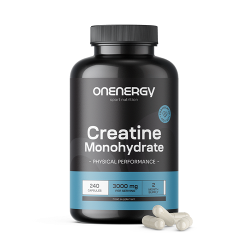 Creatina monoidrato 3000 mg, 240 capsule