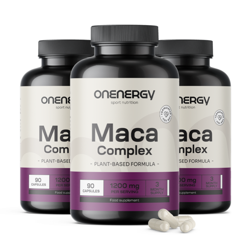 3x Complesso di maca 1200 mg, totale 270 capsule