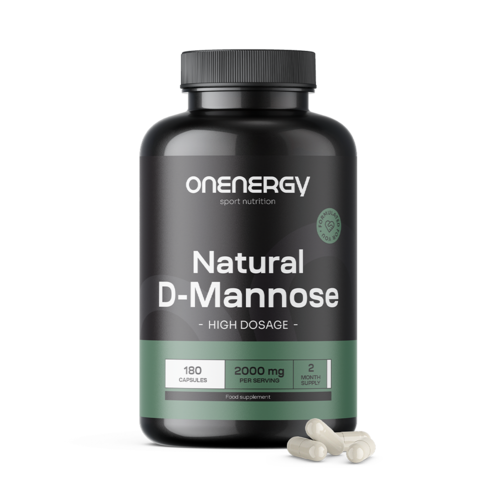 D-mannosio naturale 2000 mg, 180 capsule