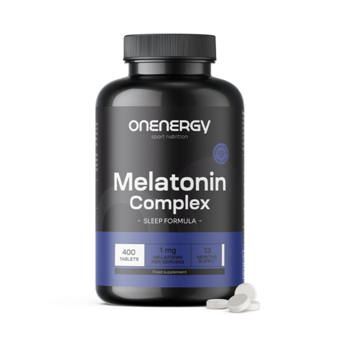 Complesso di melatonina 1 mg, 400 compresse