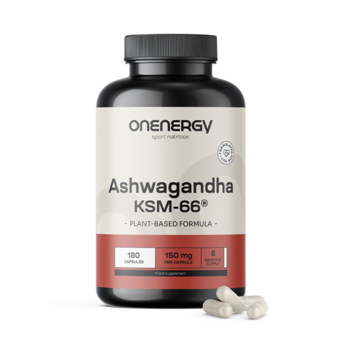 Ashwagandha KSM-66®, 180 capsule