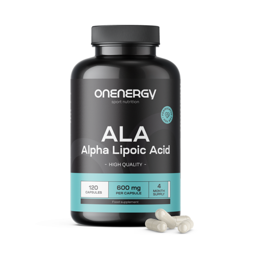 ALA – acido alfa lipoico 600 mg, 120 capsule
