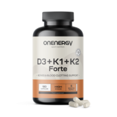 Vitamine D3 + K1 + K2 FORTE, 180 capsule