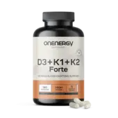 Vitamine D3 + K1 + K2 FORTE, 180 capsule