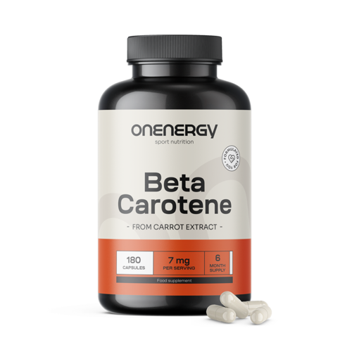 Beta-carotene naturale 7 mg, 180 capsule