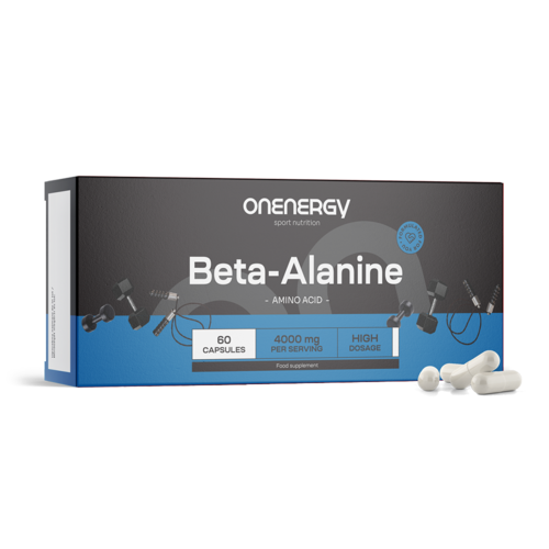 Beta-alanin 4000 mg, 60 capsule