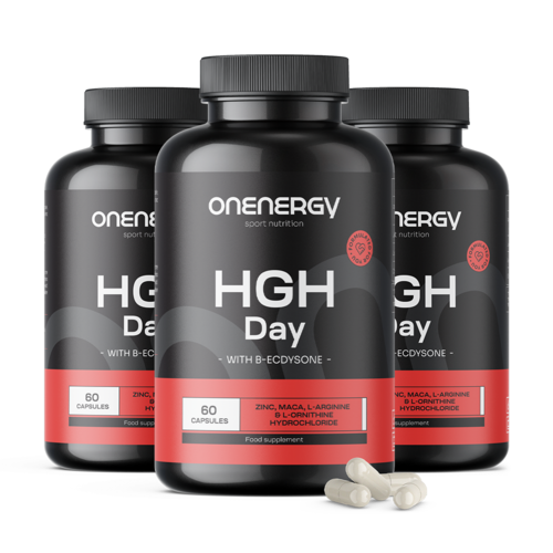 3x HGH Day – Natural HGH Booster, totale 180 capsule
