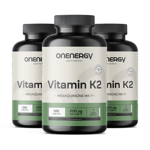 3x Vitamina K2 MK-7, totale 1095 compresse