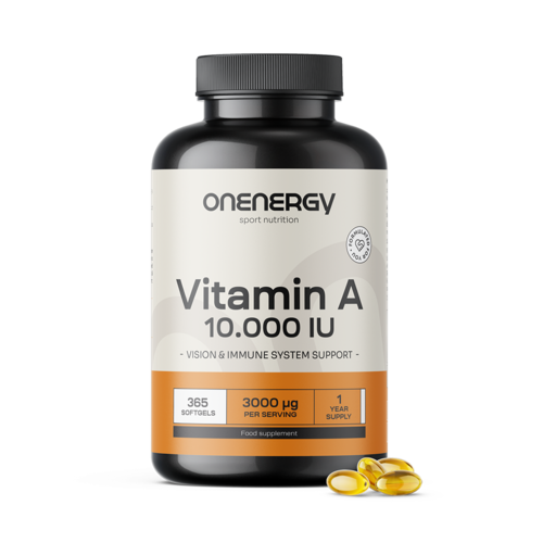 Vitamina A 10.000 U.I., 365 capsule molli