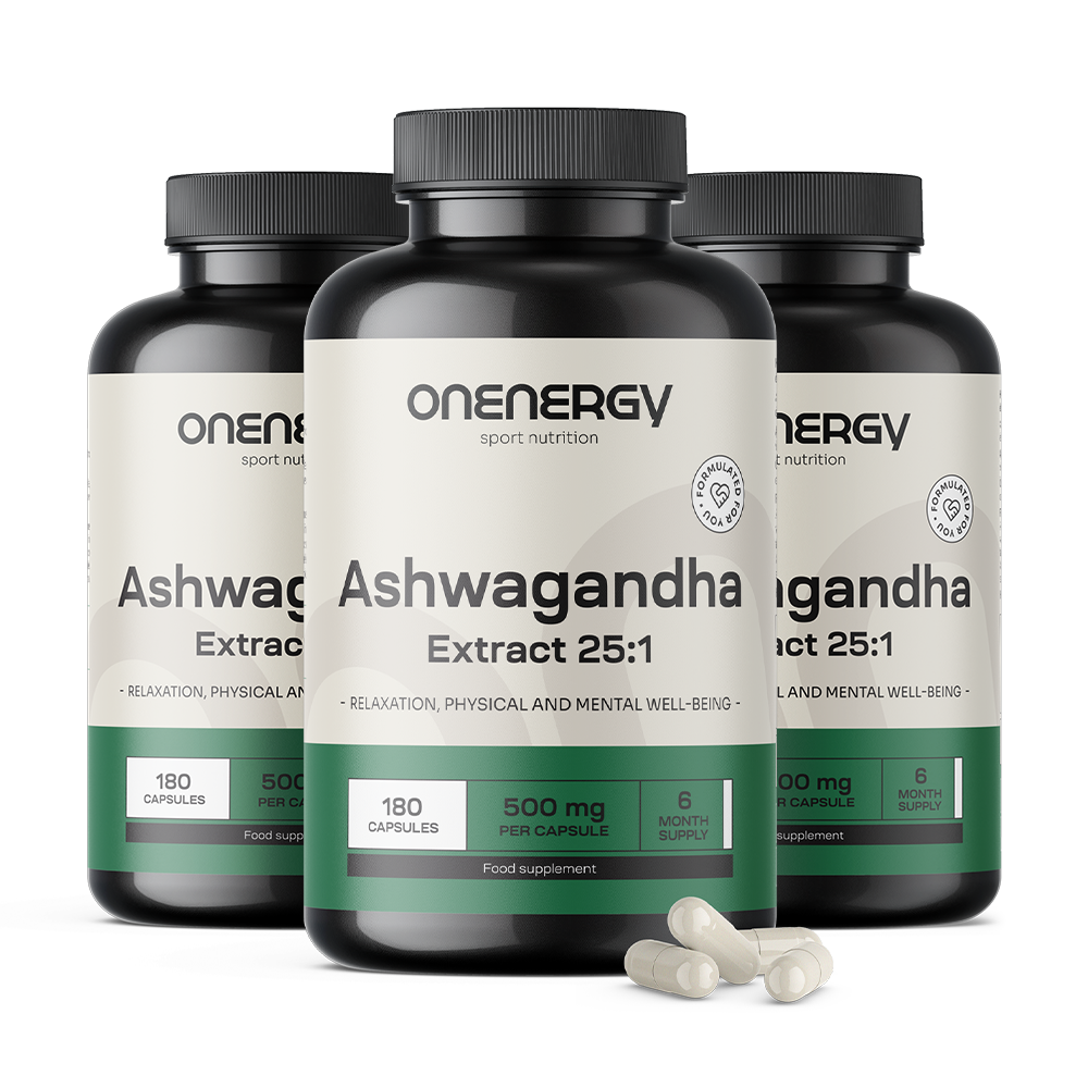 Ashwagandha 500 mg – estratto 25:1
