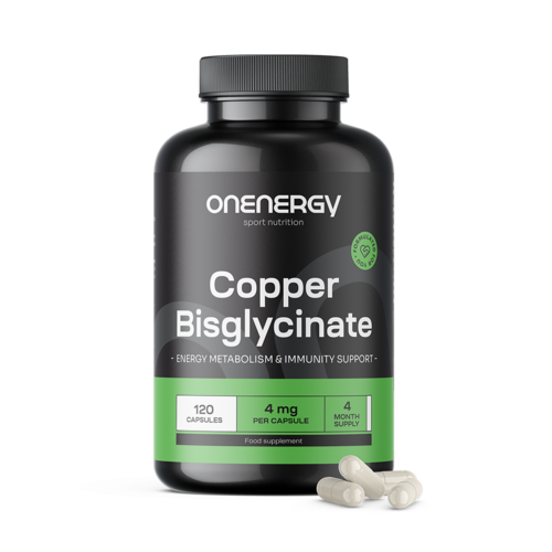Rame bisglicinato, 120 capsule