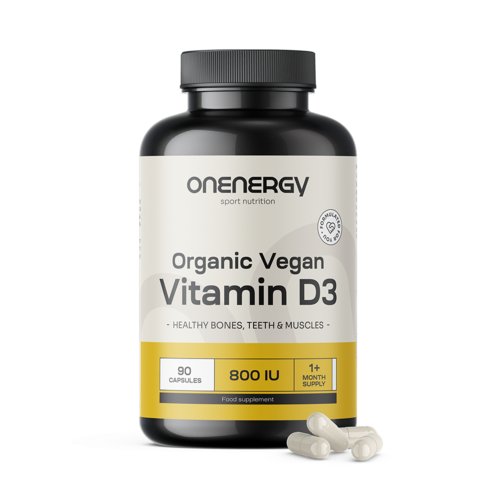BIO Vitamina D3 vegana, 90 capsule
