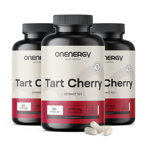 3x Ciliegia Montmorrency 4000 mg – estratto 10:1, totale 270 capsule