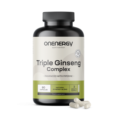 Complesso di tre ginseng, 90 capsule