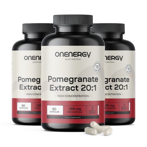 3x Melograno – estratto 20:1, totale 270 capsule